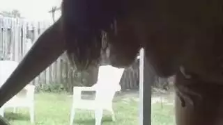 marinas bare pussy gets jackhammered by her man in hardcore fuck