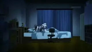 تلميذة رسوم متحركة مثيرة تأخذ قضيبًا رسوميًا ضخمًا