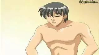 هنتاي إباحي طوال الليل: أثداء ضخمة وجِماع شرجي صريح