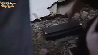 جلسة جنس في الشارع مغربية تأخذه خارجاً