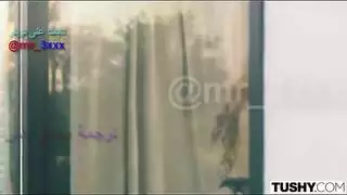 تدخل الكره في طيز صديقتها