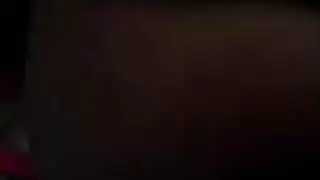مغازلة بقناع الوجه وفعل قضيب أسود ضخم