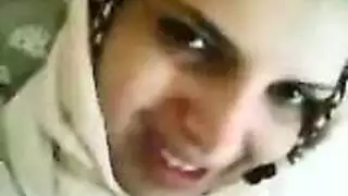 محجبة تبخر كسها