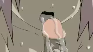 العاهرة الأنيمي ساكورا تتوسل لقضيب ناروتو السميك