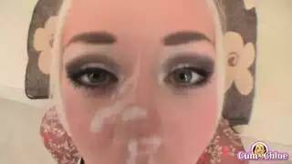 قذف على الوجه إكس إكس إكس مكثف: منقوع في سائل منوي ساخن وكثيف