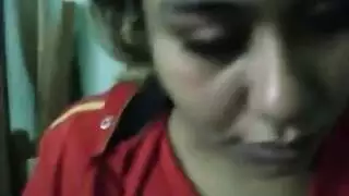 hot gf gets a deep hard pounding at his place