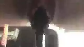 استمناء بعد حلاقة ناعمة بجانب السيارة