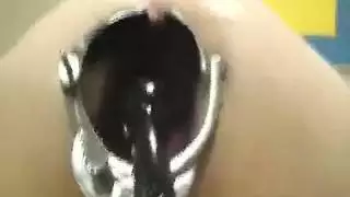 تدمير شرجي لكسي مشعر بمؤخرة كبيرة