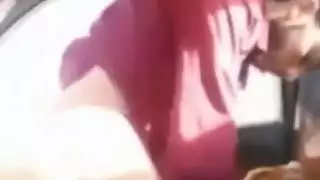 نيك سيارة سري كاميرا خفية تلتقط مص حار