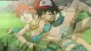 بورن بوضعية الكلب مع سمراء ضبابية واللعب الفموي