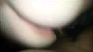 تدمير شرجي مزدوج بقضيبين أسودين كبيرين