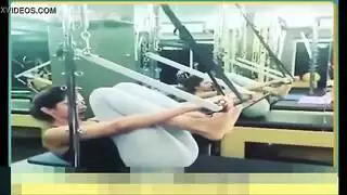 قذف شرجي لفتاة الصالة بالسباندكس
