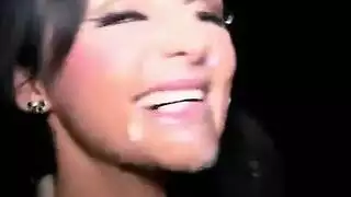 مجموعة مشاهد مص عميق لسامية الخشاب وبلع السائل المنوي