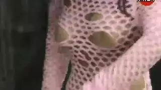 أرملة مثيرة تم تصويرها مشهد استمناء صريح