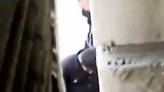 حركة من الباب الخلفي في الجامعة: محجبة تأخذها في المؤخرة