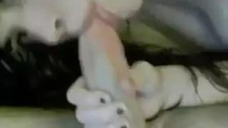 مص قضيب وجنس عنيف على الرمال