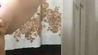 جنس واقف مثير من الخلف